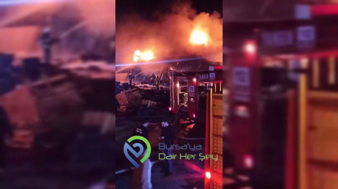 Bursa'da korkutan yangın! 3 işçi hastanelik oldu