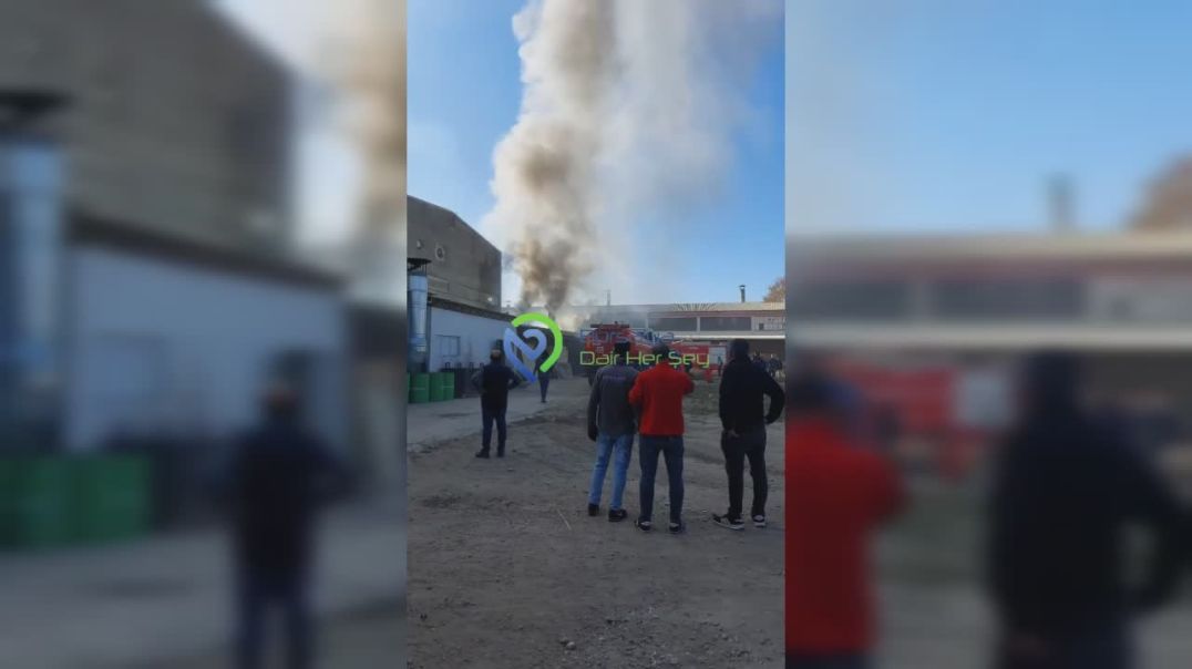 Bursa'da sanayi bölgesinde yangın… İtfaiye ekipleri sevk edildi