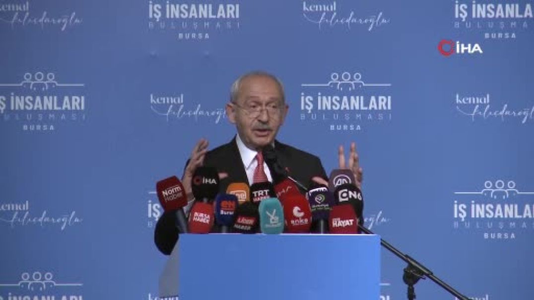 Kılıçdaroğlu, Bursa'da  iş insanlarıyla buluştu