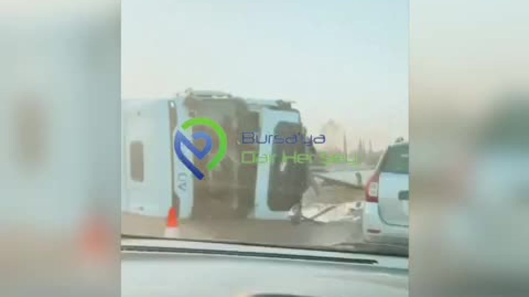 Bursa’da tır  kazasında faciadan dönüldü… Trafik durma noktasına geldi