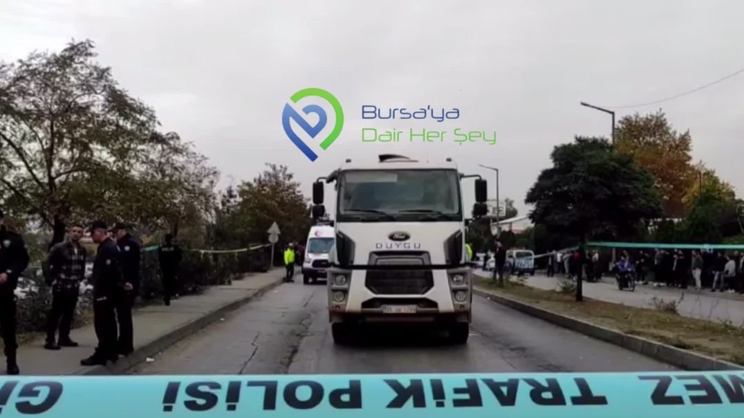 Bursa'da korkunç kaza! Beton mikserinin altında kalan çocuk öldü