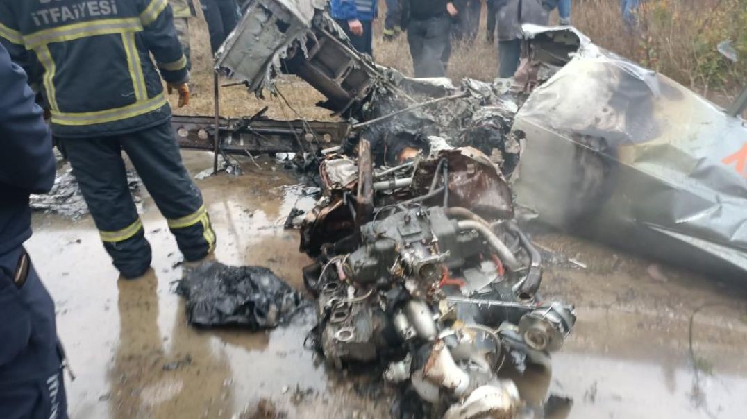 Bursa'da düşen uçakta ölenlerin kimliği açıklandı