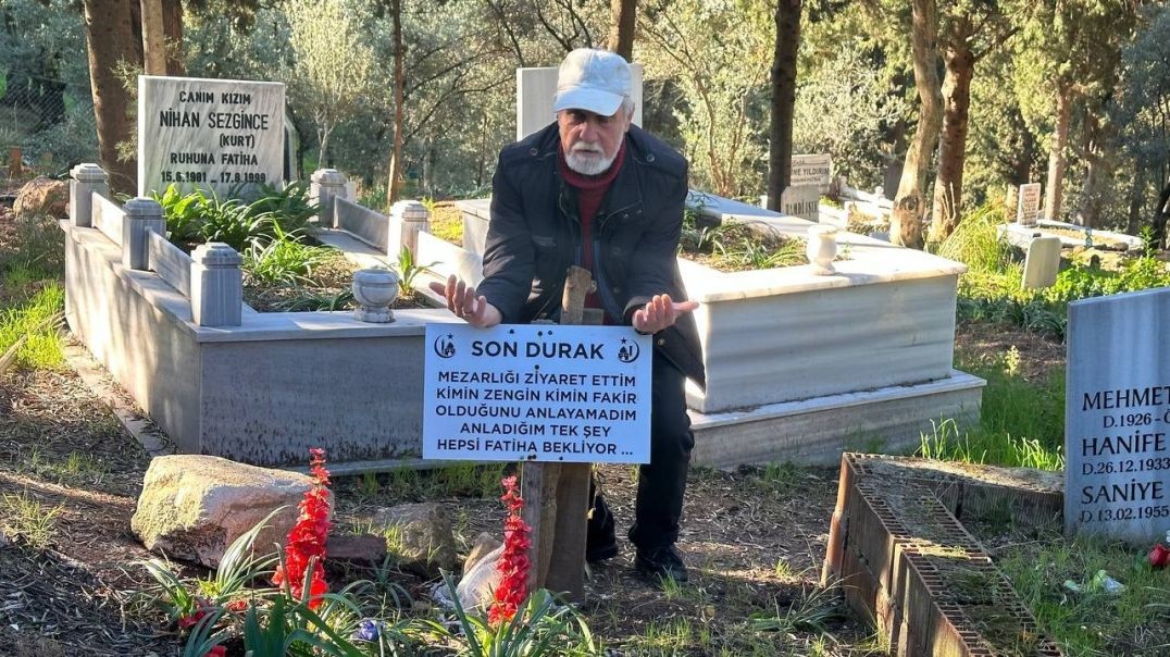 Bursa’da her gün kendi mezarını ziyaret edip ölüm provası yapıyor