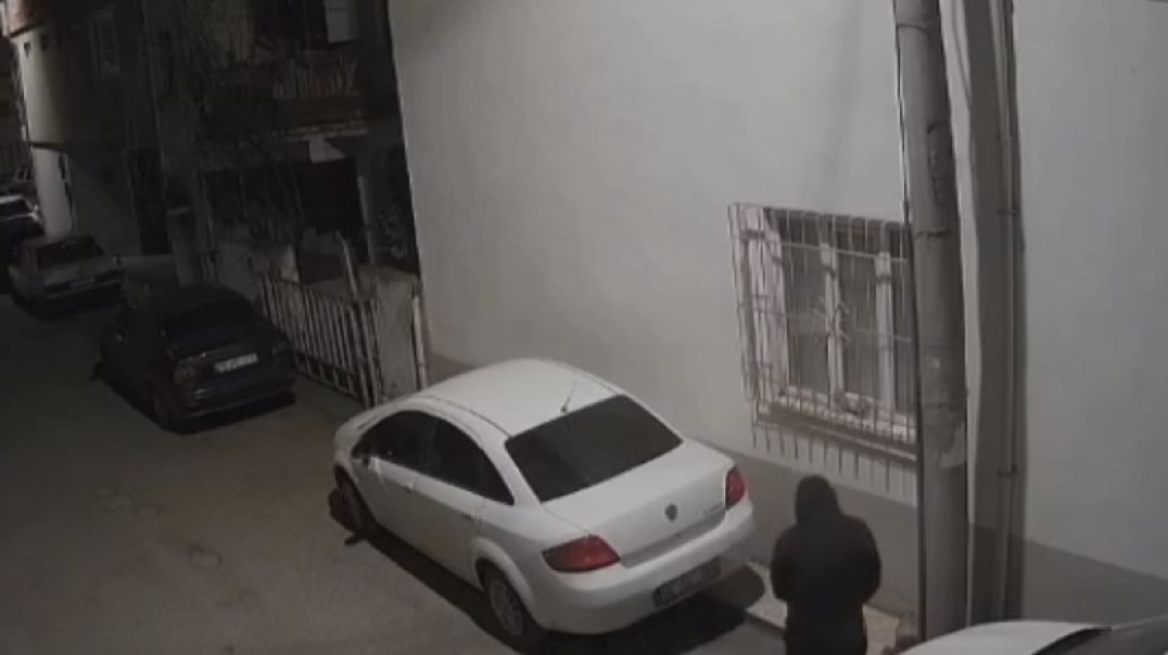 Bursa'da yüzsüz hırsıza bisiklet yetmedi mutfak tüpünü de çaldı
