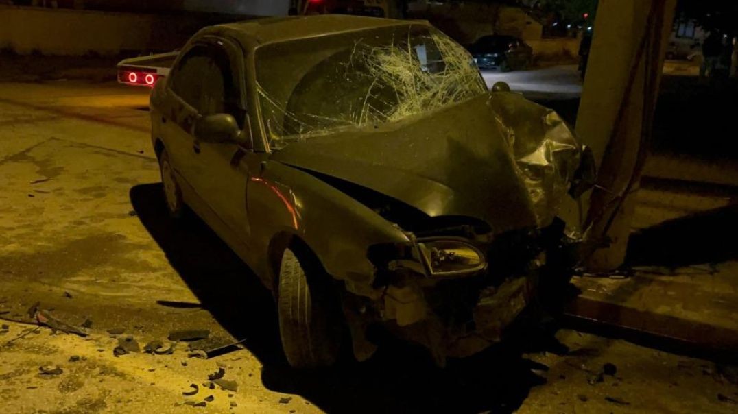 Bursa'da kafa kafaya çarpışan otomobiller ölümle burun buruna getirdi!