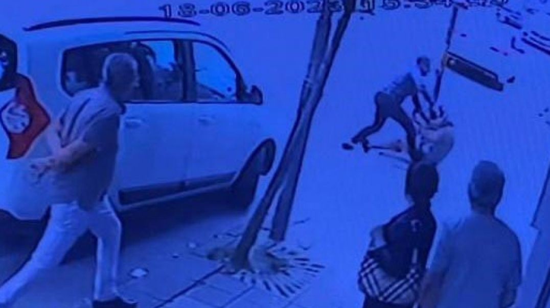 Trafik magandası ünlü oyuncuyu öldüresiye darp etti!