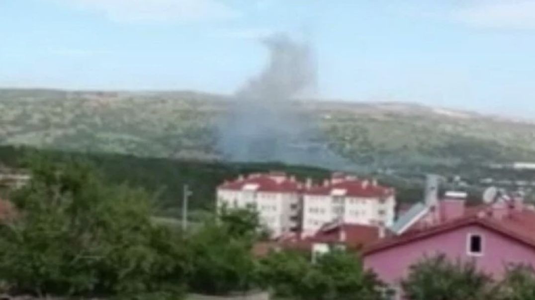 Ankara'da roket ve patlayıcı fabrikasında patlama: Yaralılar var!