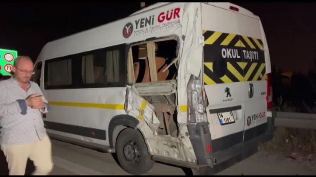 Bursa'da zincirleme trafik kazasında 1 ölü, 2 yaralı!