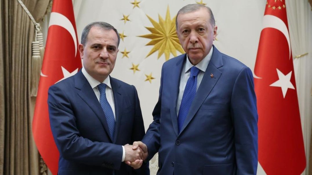 Erdoğan, Azerbaycan Dışişleri Bakanı Bayramov'u ağırladı!