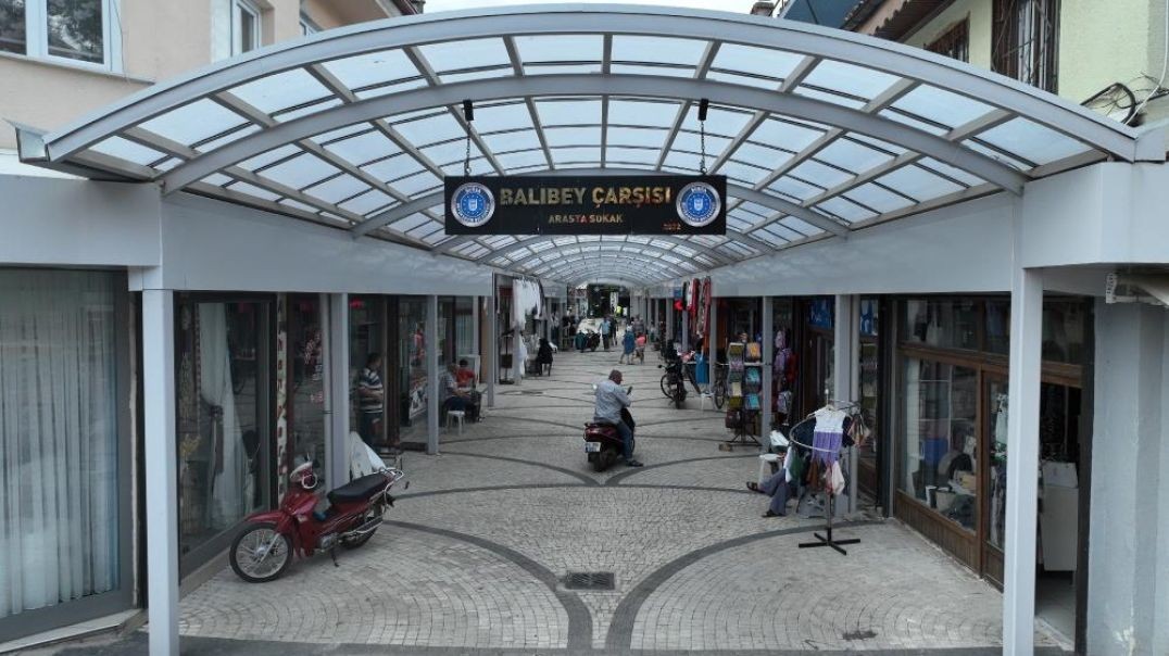Yenişehir'in Balibey Çarşısına tarihi dokunuşlar