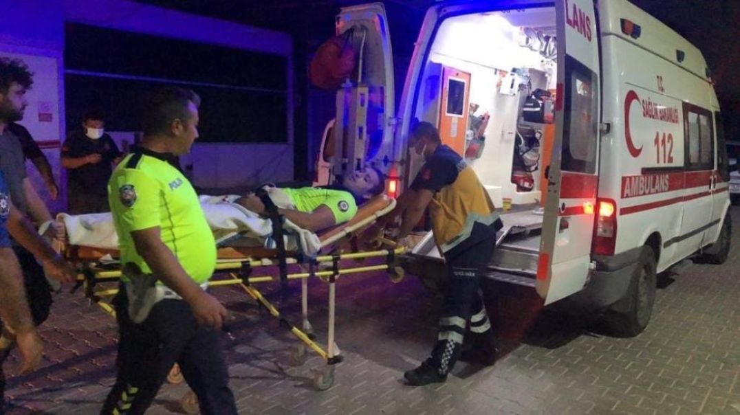 Bursa'da polise çarparak yaralan alkollü sürücü tutuklandı