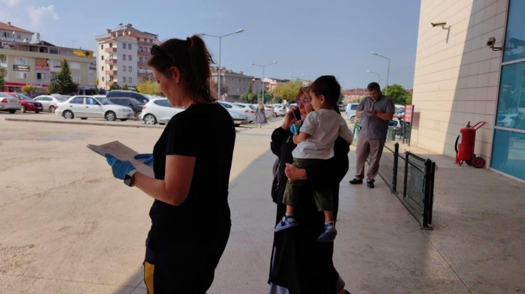 Bursa'da çivi yutan 2 yaşındaki çocuk hastanelik oldu