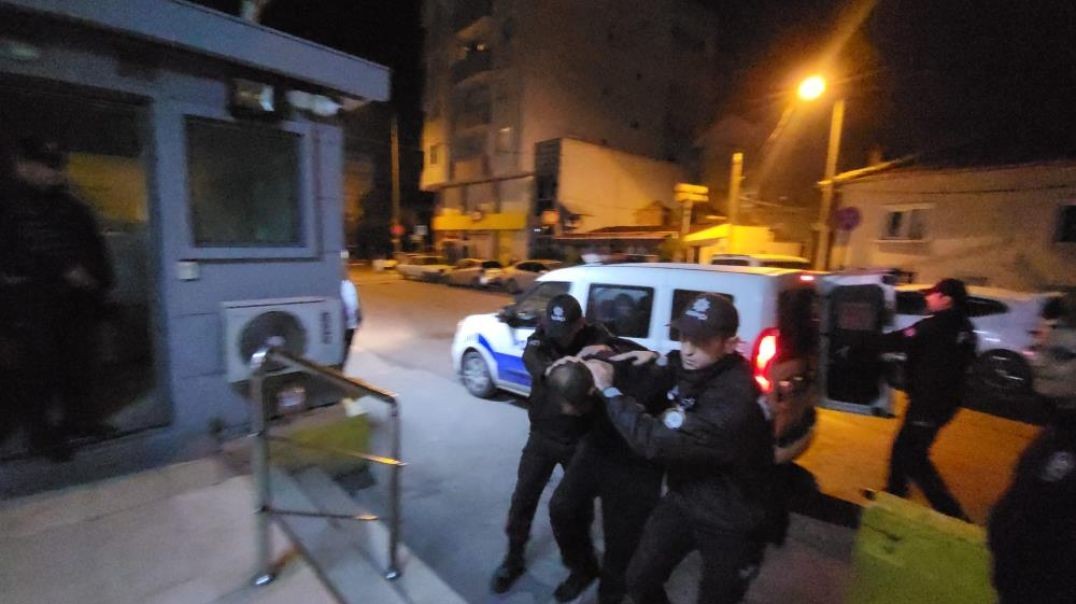 Bursa'nın gece kartalları suç makinesini kıskıvrak yakalandı