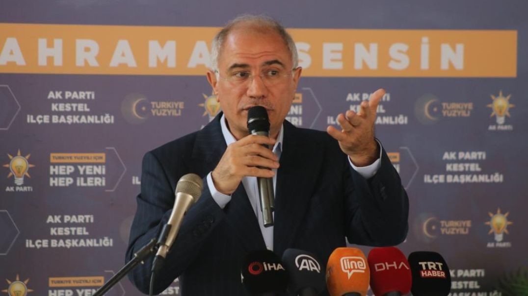 Efkan Ala'dan Bursa'da Filistin devleti vurgusu!