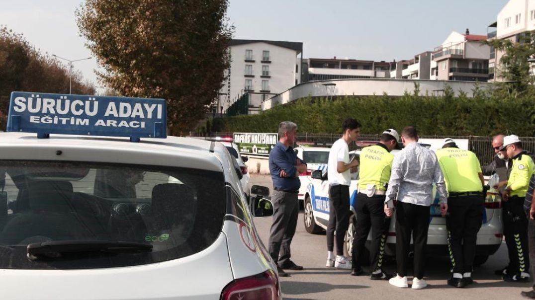 Bursa'da ehliyetine kavuşmadan trafik cezası yedi!