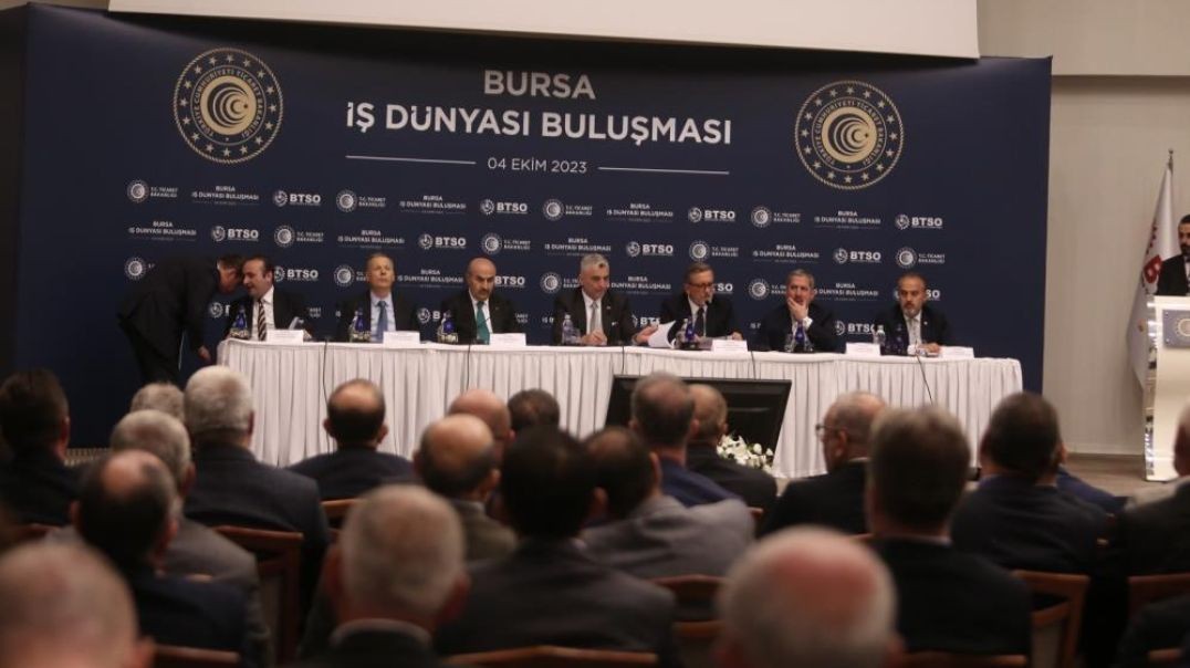 Ticaret Bakanı Bolat'tan Bursa'da önemli açıklamalar!