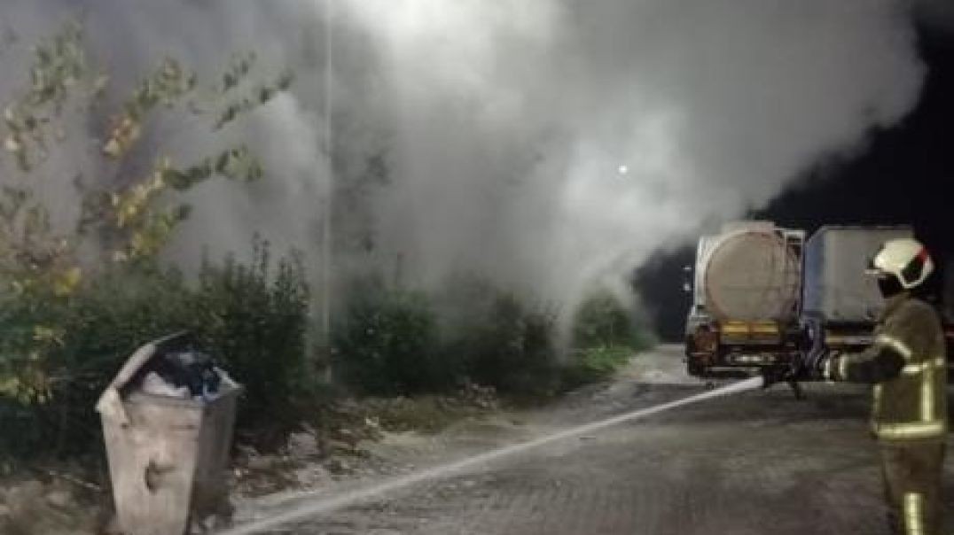 Bursa'da tankerden sızan hidrojen gazi panik dolu dakikalar yaşattı!