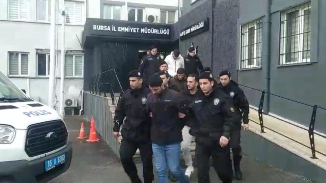 Her cumartesi Bursa'ya gelip hırsızlık yapan çete suçüstü yakalandı!