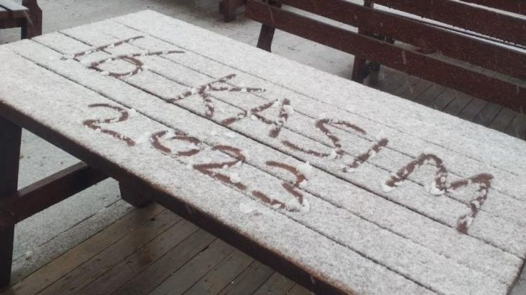 Uludağ'da bu kışın ilk karı yağdı