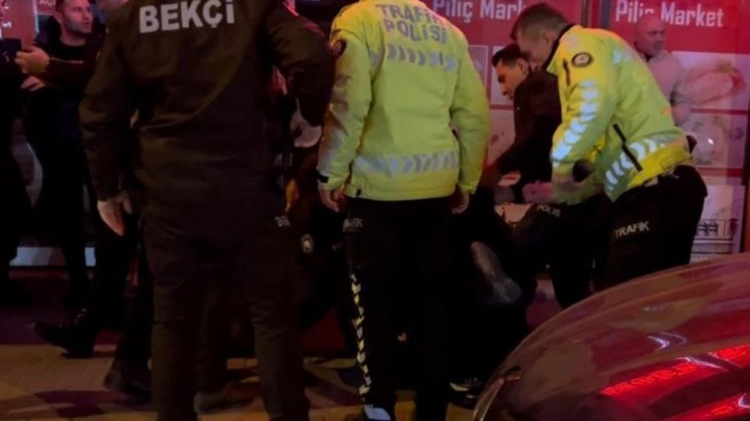 Bursa'da alkolü fazla kaçıran şahıs polis ekiplerine saldırdı!