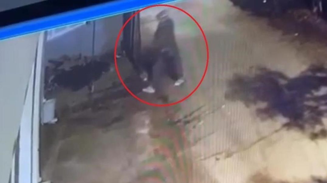 Bursa'da garip hırsızlık kamerada: Çöp kutusunu çalıp kayıplara karıştı!