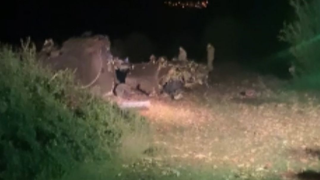 Gaziantep'te 2 polis şehit oldu: Düşen helikopterin enkazından yeni görüntüler!