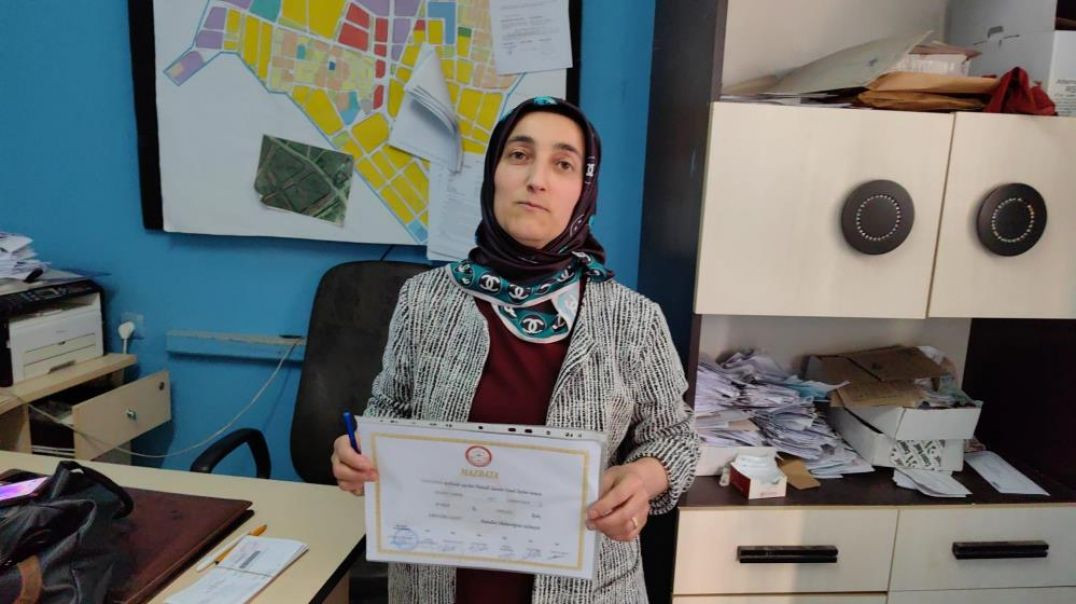 Bursa'da mazbatasını alan kadın muhtar hayatının şokunu yaşadı