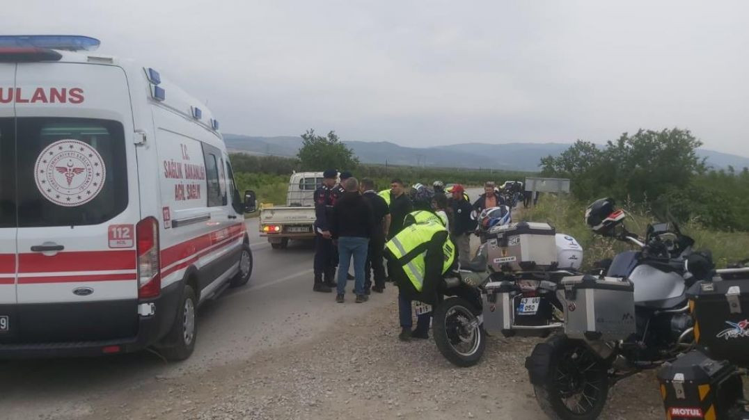 Kütahya’dan Bursa’ya gelen motosiklet grubunda kaza: 1 ölü, 1 ağır yaralı!