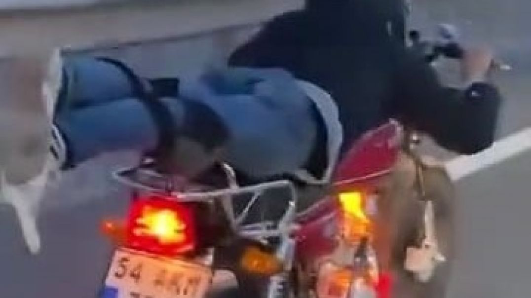 Bursa'da trafik magandası motosikletiyle tehlike saçtı
