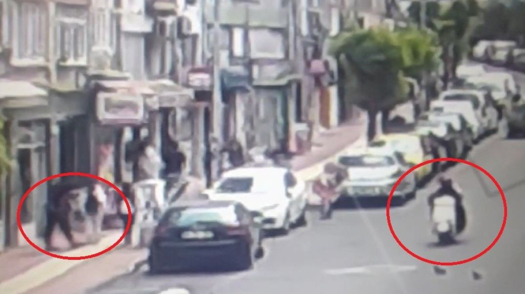 Bursa'da polis kaçan hırsızı vatandaşın motosikletiyle kovaladı