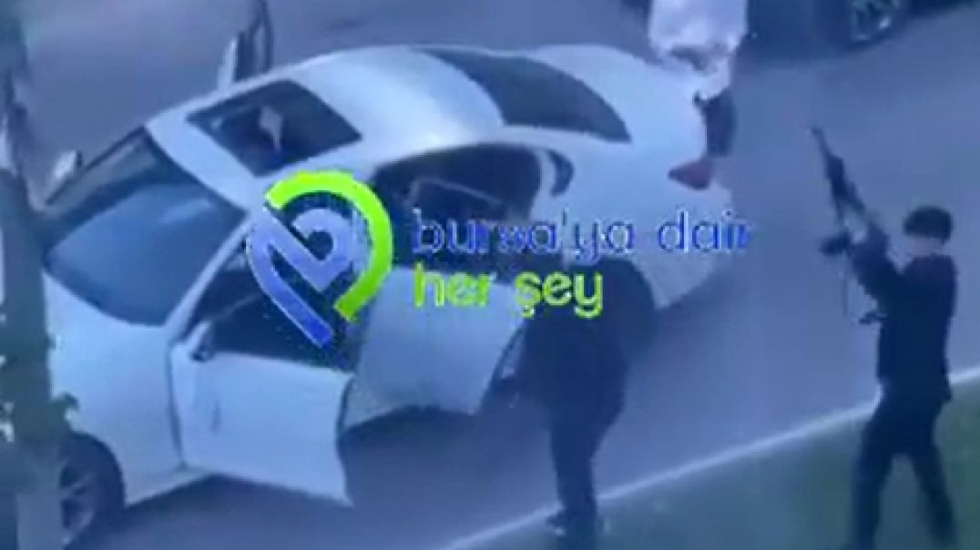 Bursa'da düğün magandaları trafikte tüfekle ateş açtı