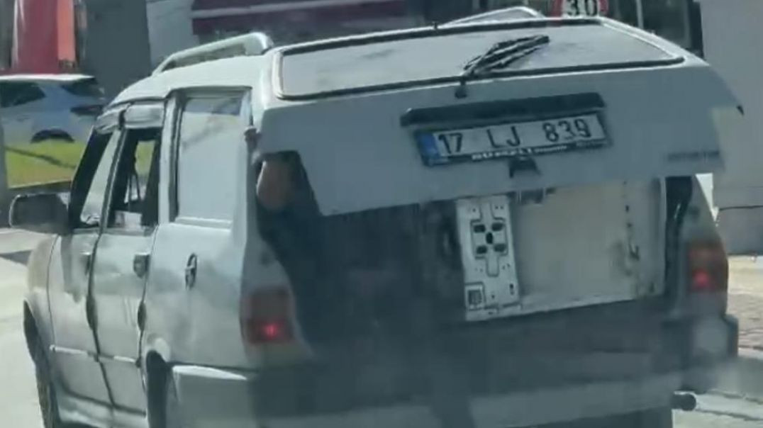 Bursa'da bagajda yolculuk yürekleri ağza getirdi