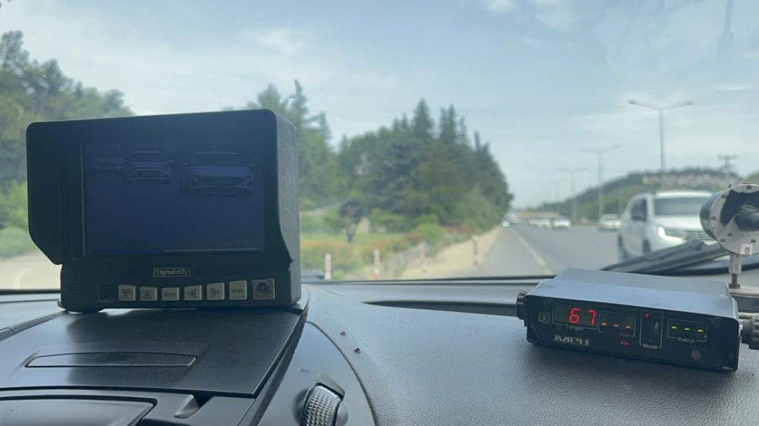 Bursa'da trafik canavarlarına karşı hız denetimi