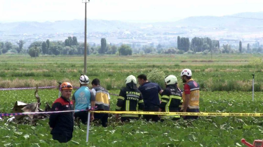 Kayseri'de eğitim uçağı düştü: 2 pilot şehit oldu!