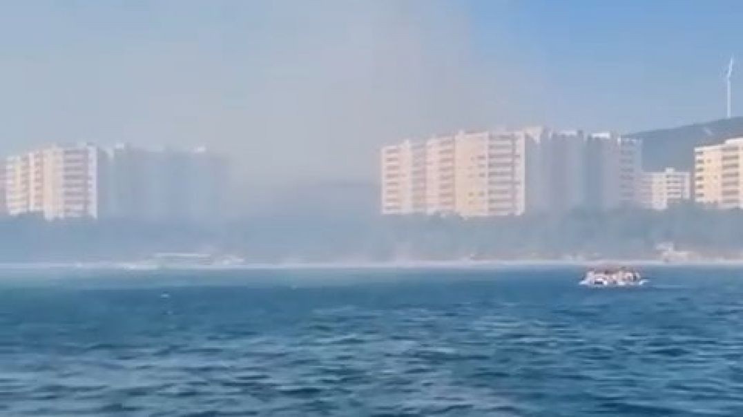 Yalova'da 2 ayrı noktadaki orman yangınına havadan müdahale!