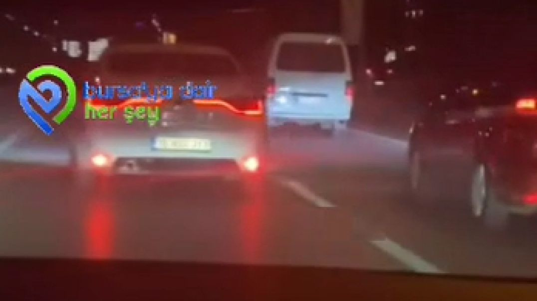 Bursa'da trafik magandası makas atarak ölüme kafa tuttu