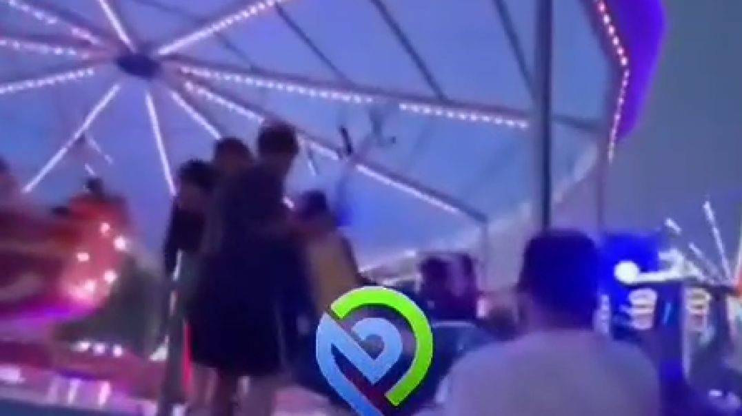 Bursa'da lunaparkta panik dolu anlar: Oyuncak parçası koptu!