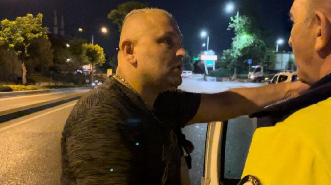 Bursa'da polisten kaçmaya çalışırken yakalanınca 'Araba istop etti' dedi