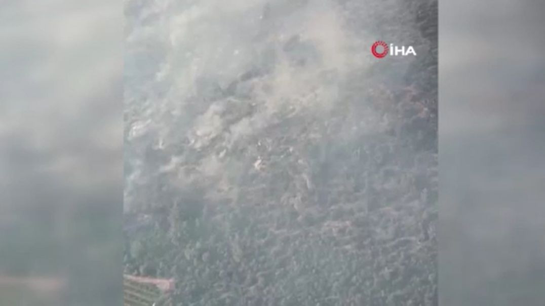 Bursa'daki orman yangını söndürüldü