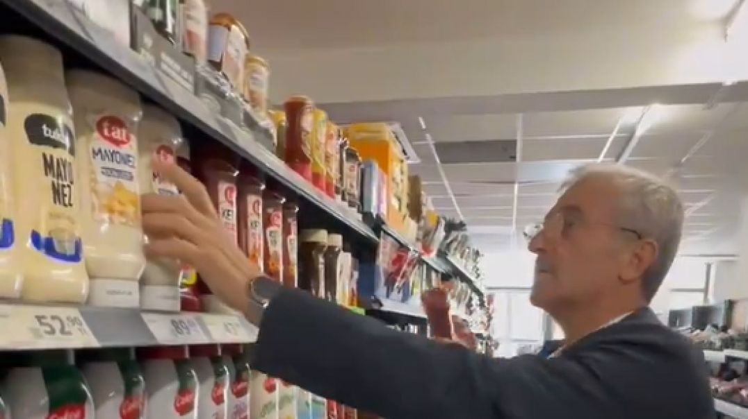 Gaziantep'te belediye başkanı zincir market denetimine çıkıp ifşa etti