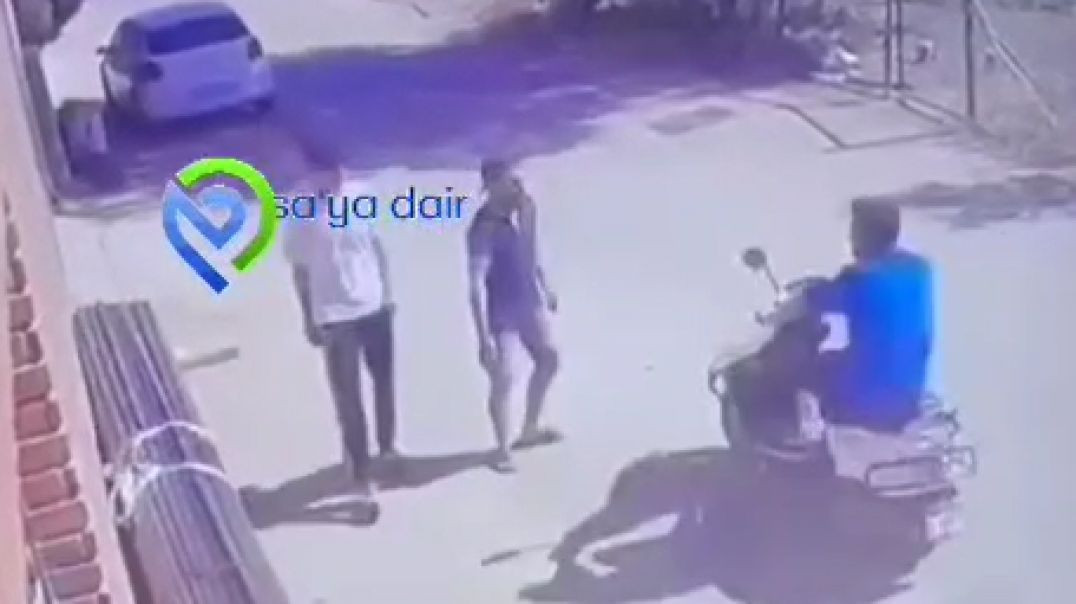 Bursa'da motosiklet sürücüsü arkadaşının şakasıyla ölümden kıl payı kurtuldu
