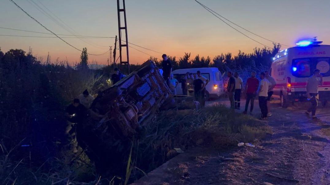 Bursa'da tarlaya uçan aracın sürücüsü can verdi