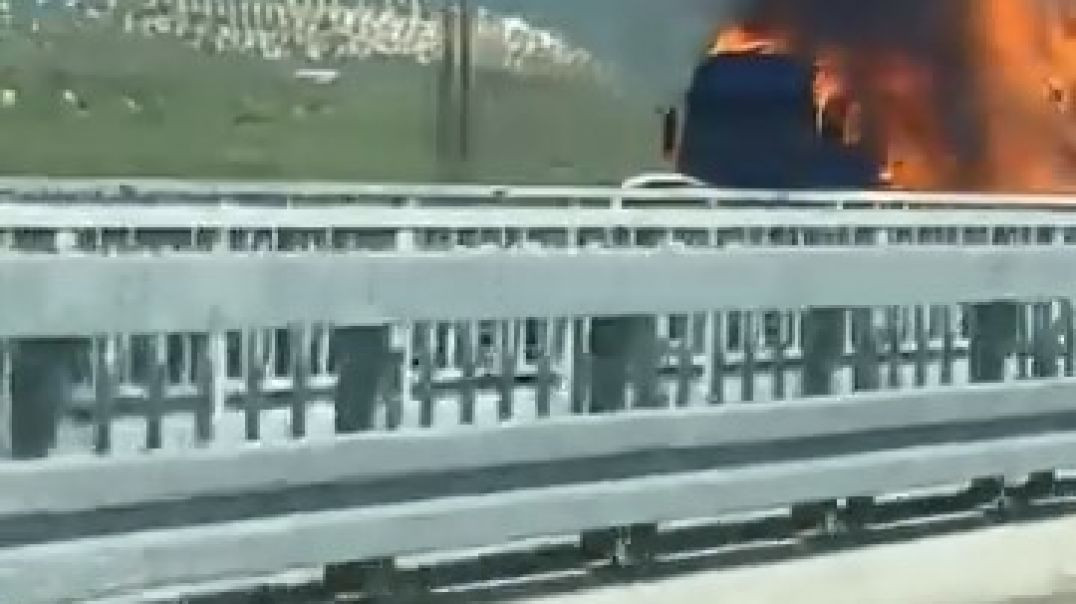 Bursa'da seyir halindeki tır alevlere teslim oldu