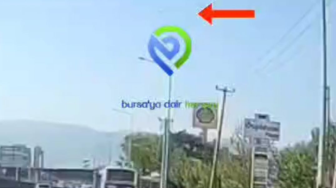 Bursa'da göktaşının düştüğü anlar kameraya yansıdı