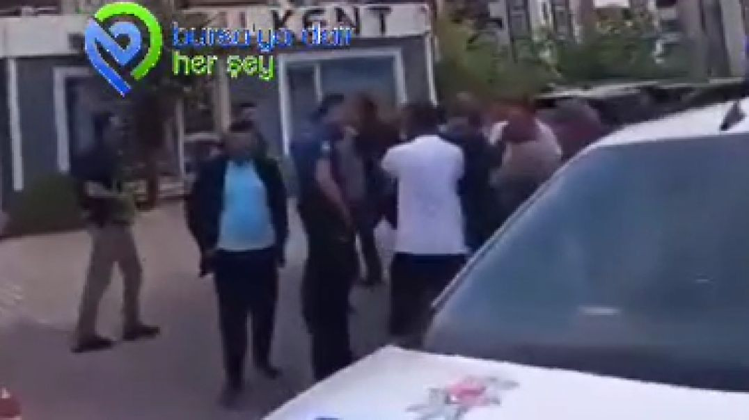 Bursa'da inşaat işçileri ile müteahhitler birbirine girdi