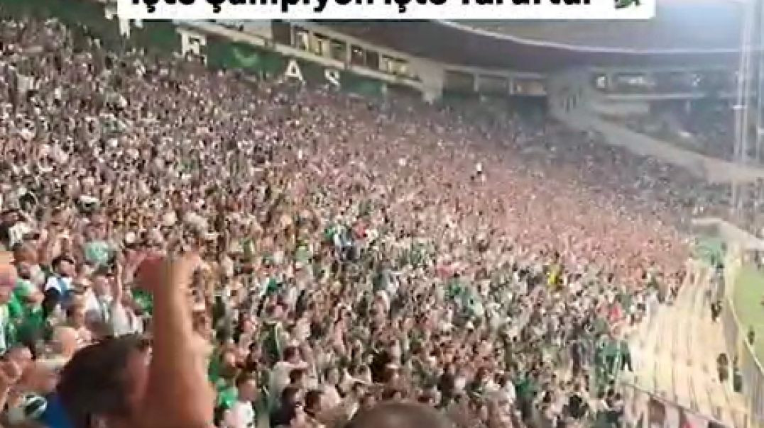 Bursaspor 43 bin 160 taraftarla yeni rekor kırdı