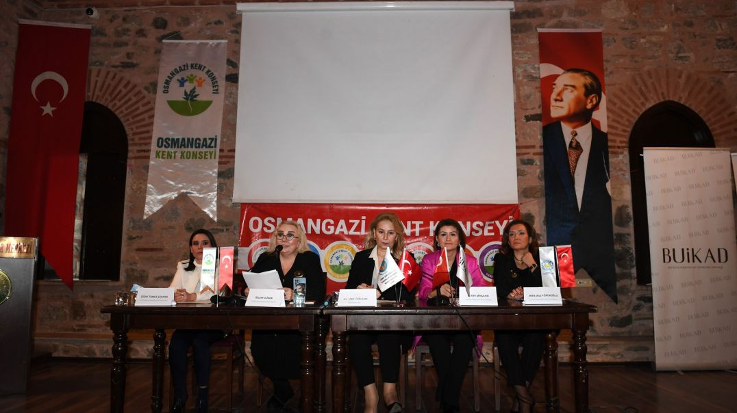 Osmangazi'de Medeni Kanun’un 99. yılına özel söyleşi: Kadın Hakları ve eşitlik konuşuldu