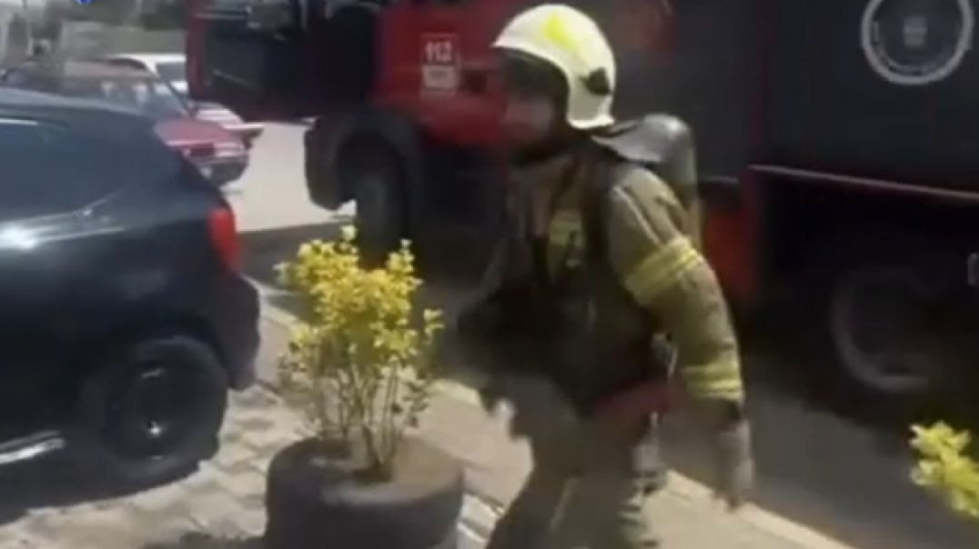 Bursa'da oto tamircisinde yangın çıktı
