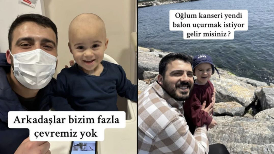 Kanseri yenen minik Ali Asaf için balonlar hazır!