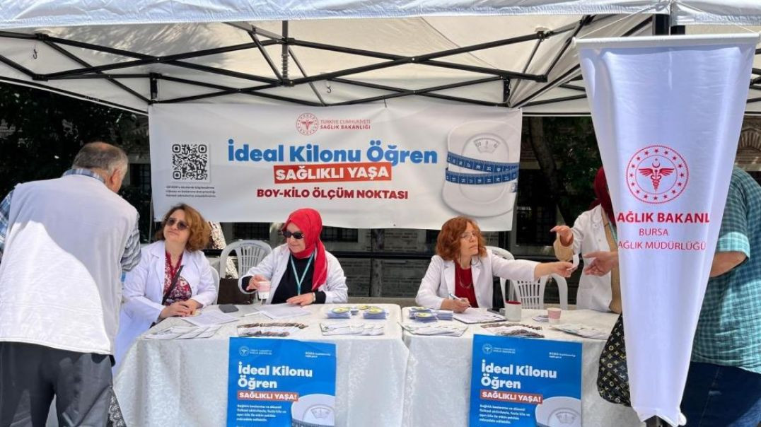 Bursa’da kilo kontrolü için sokakta tarama yapıldı